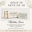 Fresh Off The Market Matchbox Favors, Bridal Shower Matches, Love in Bloom Wedding Favor, Garden Party Favor Matches