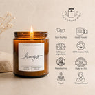 Spa Day Candle | Self Care Gift for Relaxation | Spa Gift Box Candle | Bridesmaid Gift | Wellness Gift | Pamper Gift