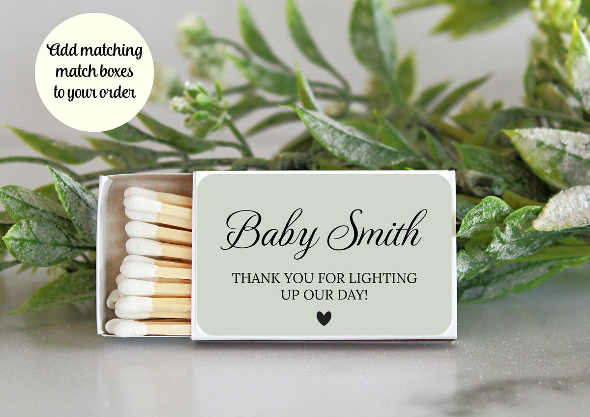 Baby Shower Candle Favors | 1 oz & 2 oz Mini Soy Candles | Oh Baby Custom Guest Bulk Favors in Sets of 10 | Scent of Choice | Brown Glass