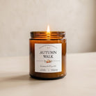 Fall Soy Candle | Choose Your Scent | Cozy Autumn Candle for Home | Pumpkin, Apple, Spice & Bakery Scents | Brown Jar | Fall Decor