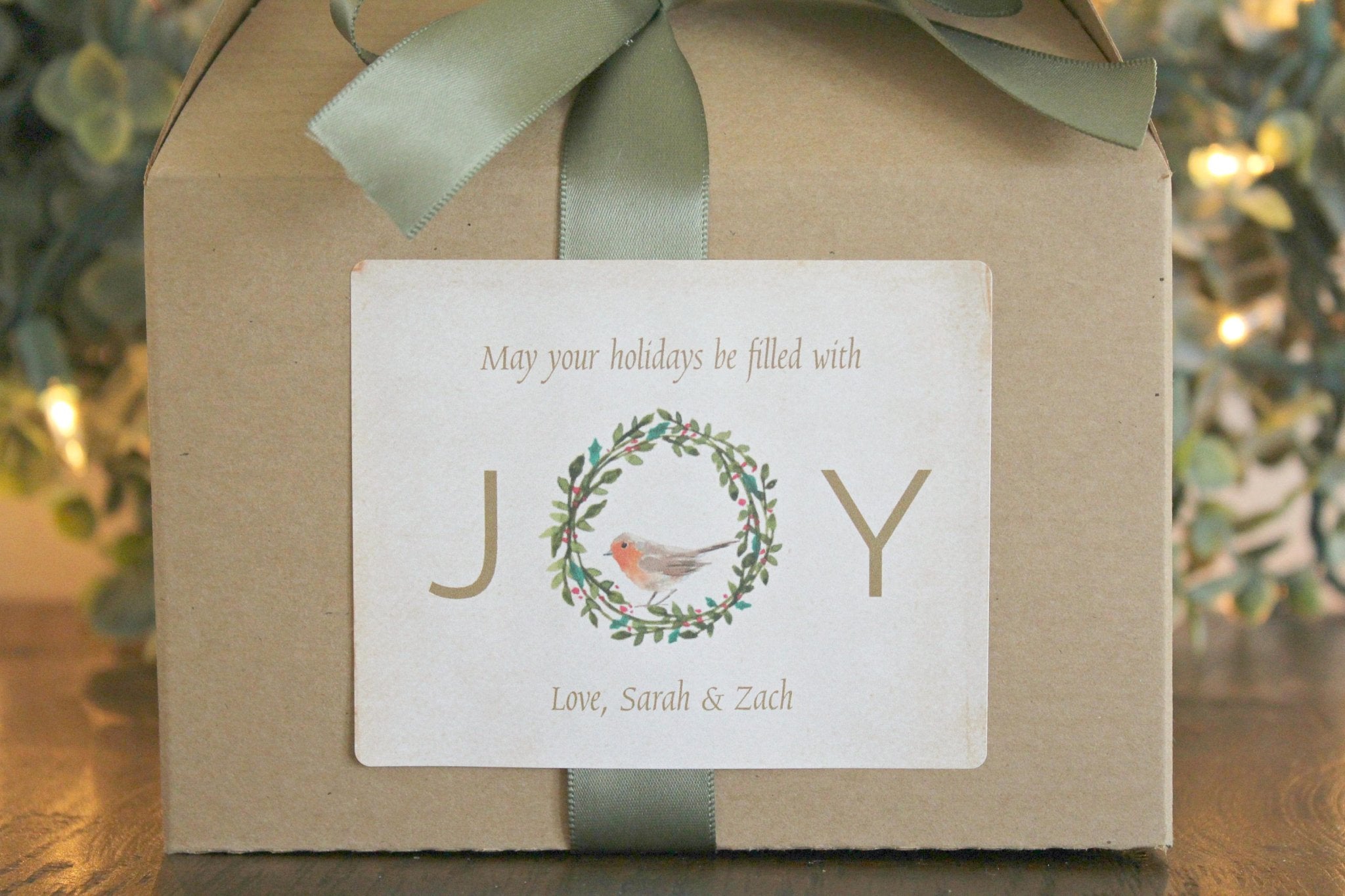 Joy Christmas Gift Set - The Dancing Wick