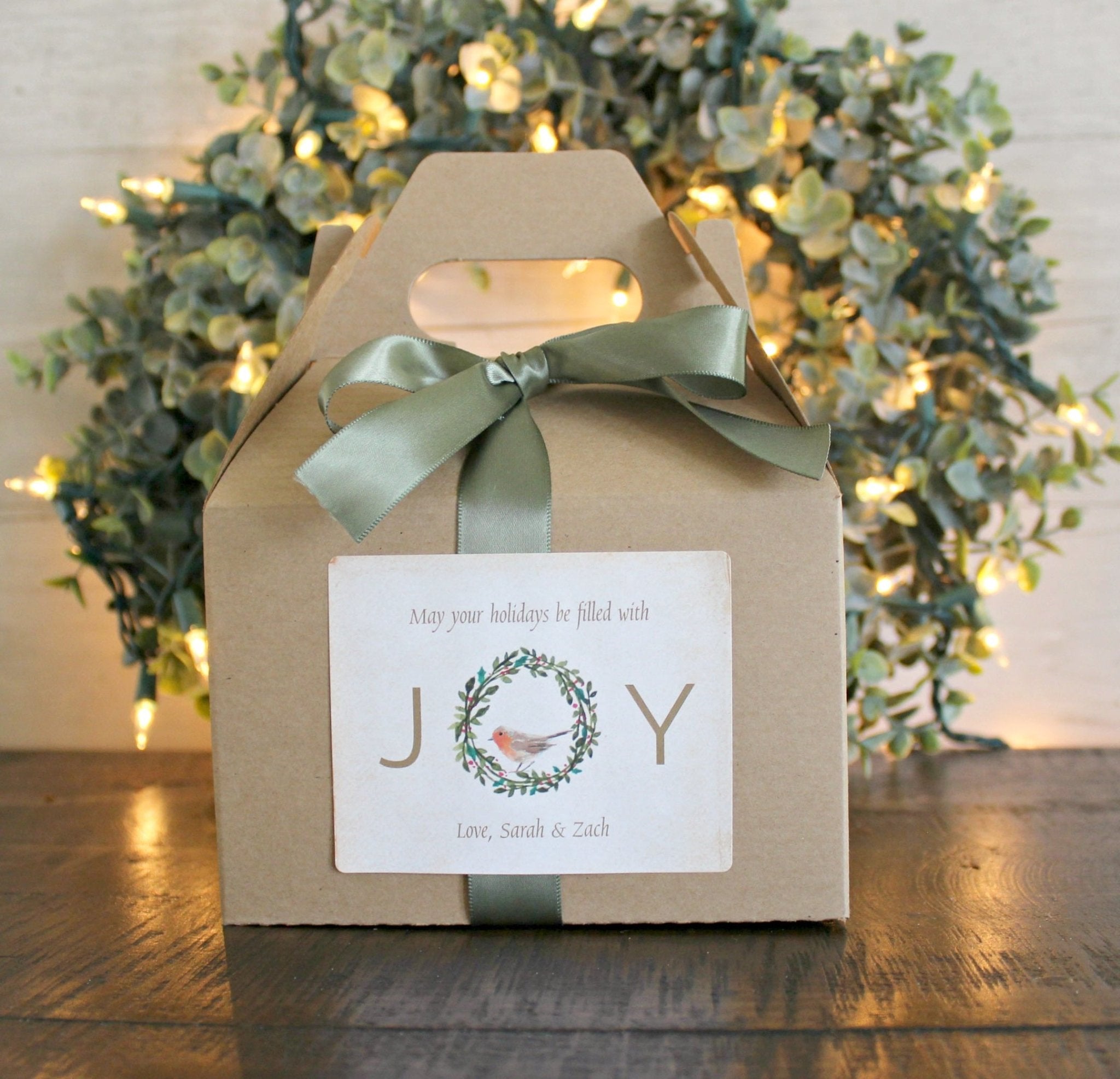 Joy Christmas Gift Set - The Dancing Wick