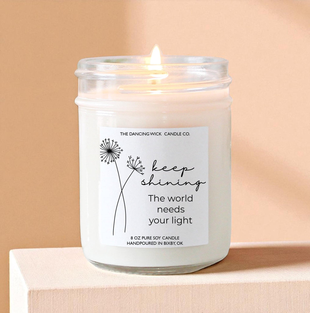 Keep Shining Candle - The Dancing Wick