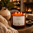 Lake House - 3 Wick Christmas Tumbler Candle - The Dancing Wick