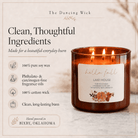 Lake House - 3 Wick Fall Pumpkin Candle - The Dancing Wick