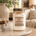Lake House - Kraft Winter Candle - The Dancing Wick