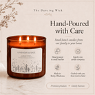 Lavender & Sage - 3 Wick Christmas Tumbler Candle - The Dancing Wick