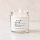 Lavender & Sage - TDW Signature Candle - The Dancing Wick