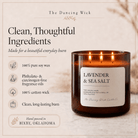 Lavender & Sea Salt - 3 Wick Everyday Tumbler Candle - The Dancing Wick