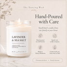 Lavender & Sea Salt - TDW Signature Candle - The Dancing Wick