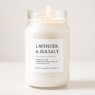 Lavender & Sea Salt - TDW Signature Candle - The Dancing Wick