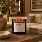 Lavender Vanilla - 3 Wick Everyday Tumbler Candle - The Dancing Wick