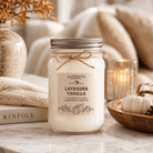 Lavender Vanilla - Fall Candle - The Dancing Wick