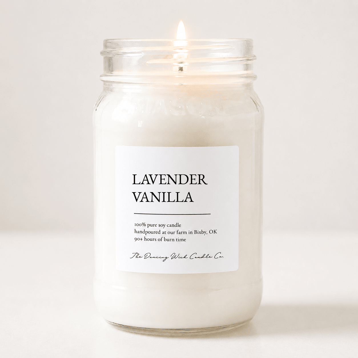Lavender Vanilla - TDW Signature Candle - The Dancing Wick