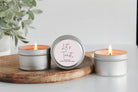 Let's Toast Bridesmaid Tins - The Dancing Wick