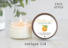 Little Cutie Personalized Baby Shower Favors: 4 oz Soy Candle - The Dancing Wick