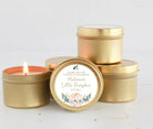 Little Pumpkin Party Tins - Set of 10 - The Dancing Wick