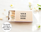 Logo Match Boxes (Double - Sided Labels) - Set of 10 - The Dancing Wick