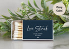 Love Struck Personalized Matches - Set of 10 - The Dancing Wick