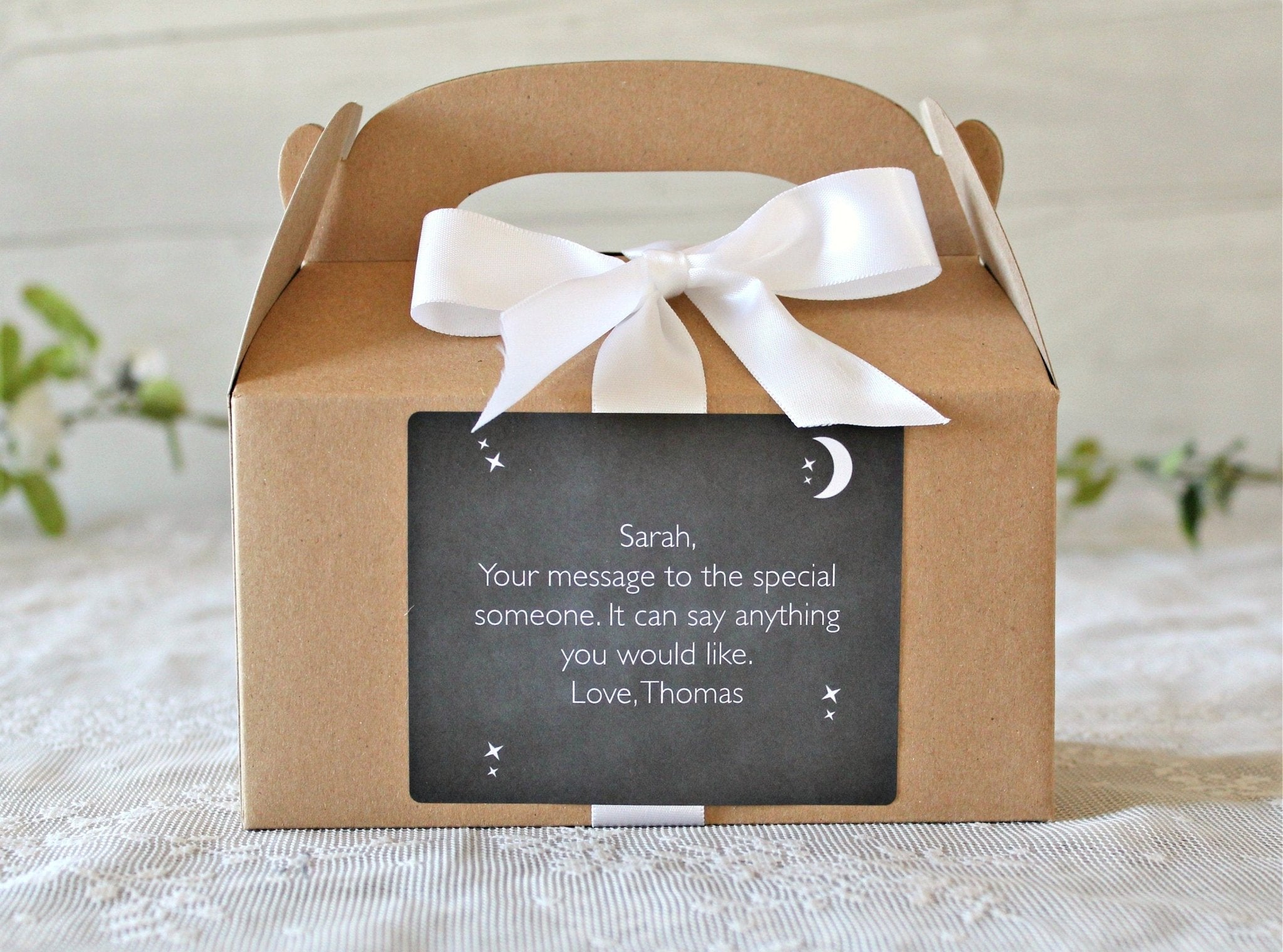 Love you to the Moon and Back Candle - The Dancing Wick