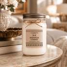 Magnolia & Peony - Kraft Winter Candle - The Dancing Wick