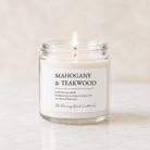 Mahogany & Teakwood - TDW Signature Candle - The Dancing Wick