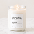 Mahogany & Teakwood - TDW Signature Candle - The Dancing Wick