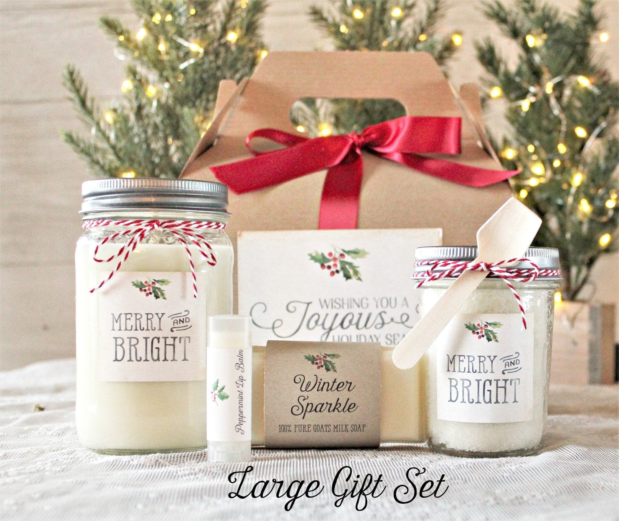 Merry and Bright Large Gift Set - The Dancing Wick