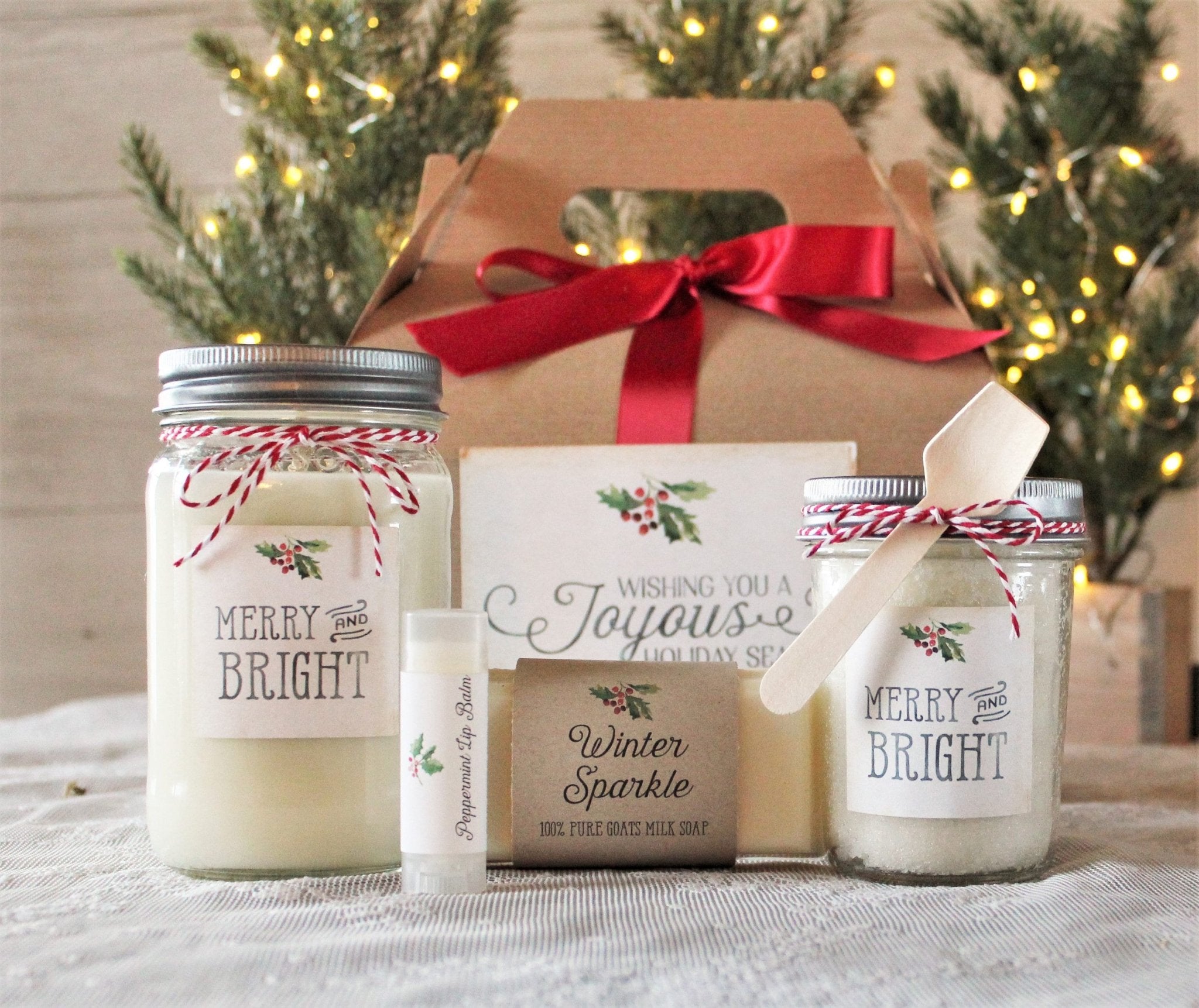 Merry and Bright Large Gift Set - The Dancing Wick