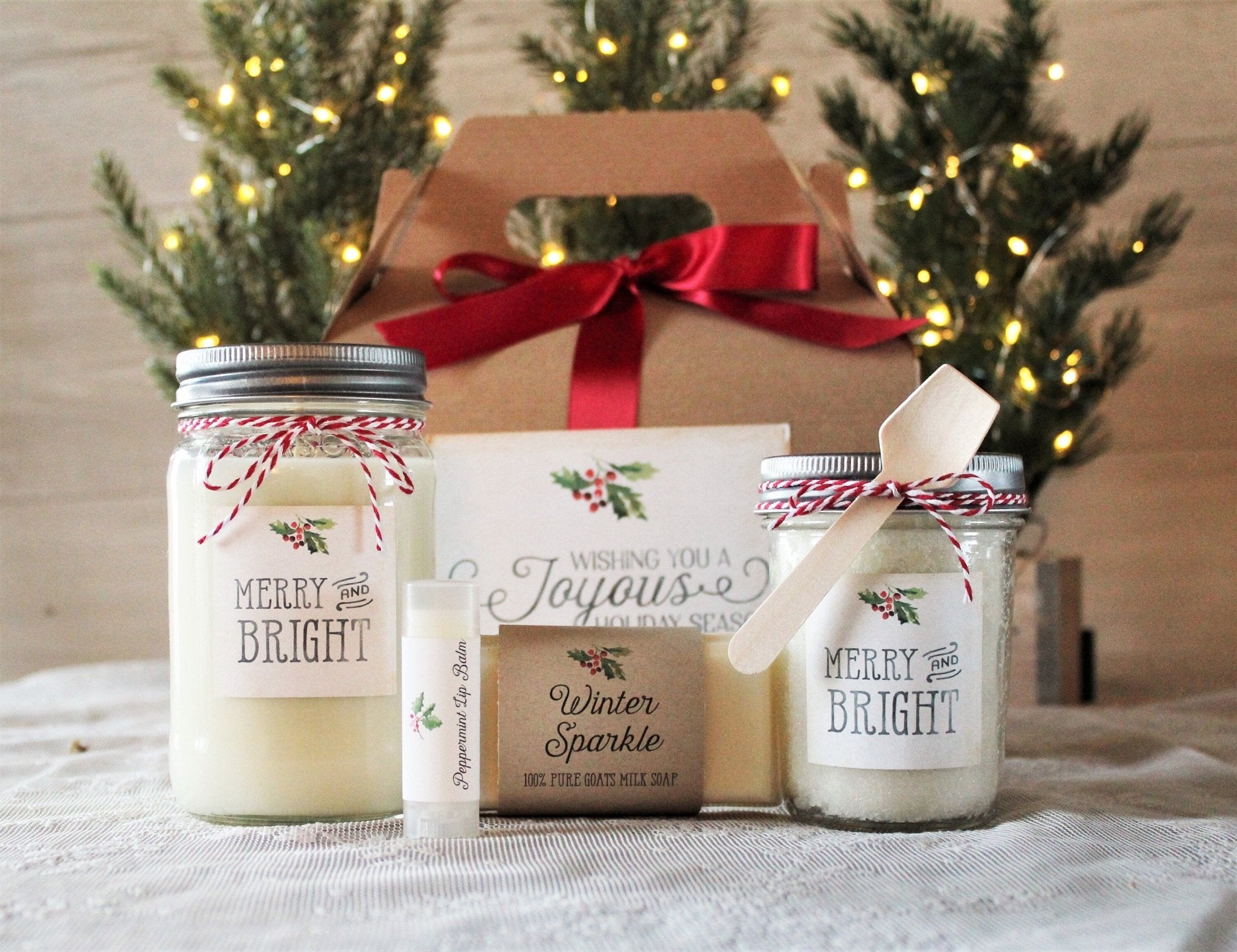 Merry and Bright Large Gift Set - The Dancing Wick