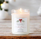 Merry Little Christmas Candle - The Dancing Wick