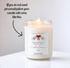 Merry Little Christmas Candle - The Dancing Wick