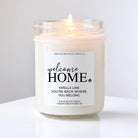 Military Welcome Home Candle - The Dancing Wick