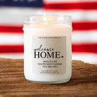Military Welcome Home Candle - The Dancing Wick