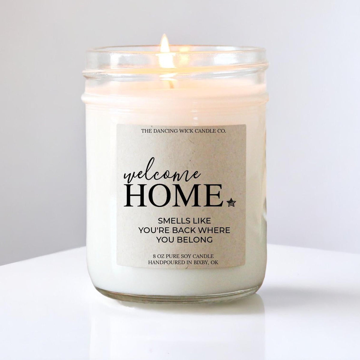 Military Welcome Home Candle - The Dancing Wick