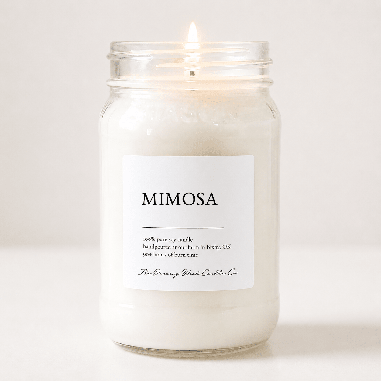 Mimosa - TDW Signature Candle - The Dancing Wick