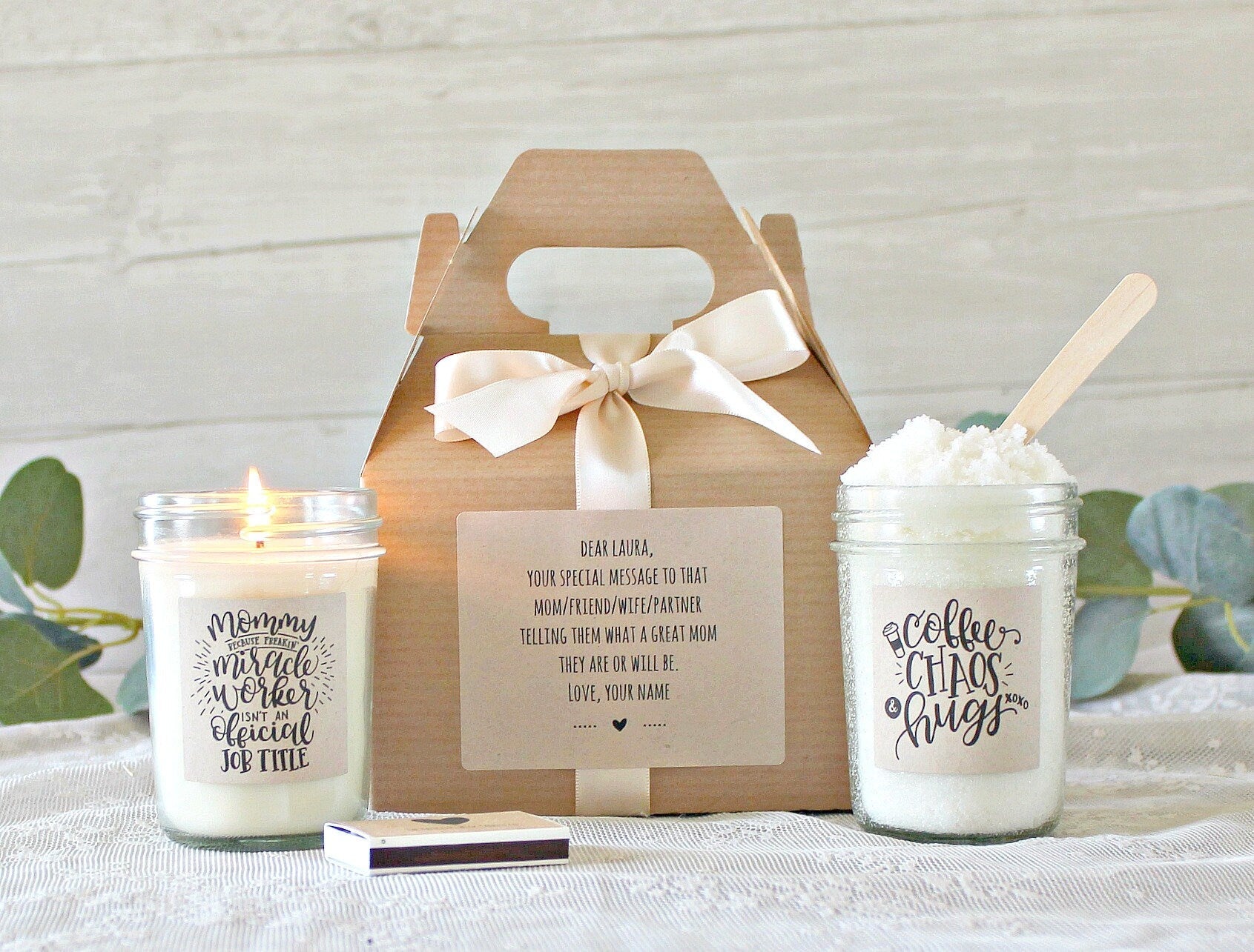 Mommy (Miracle Worker) Gift Set - The Dancing Wick