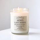 Moms Last Nerve Kraft Candle - The Dancing Wick