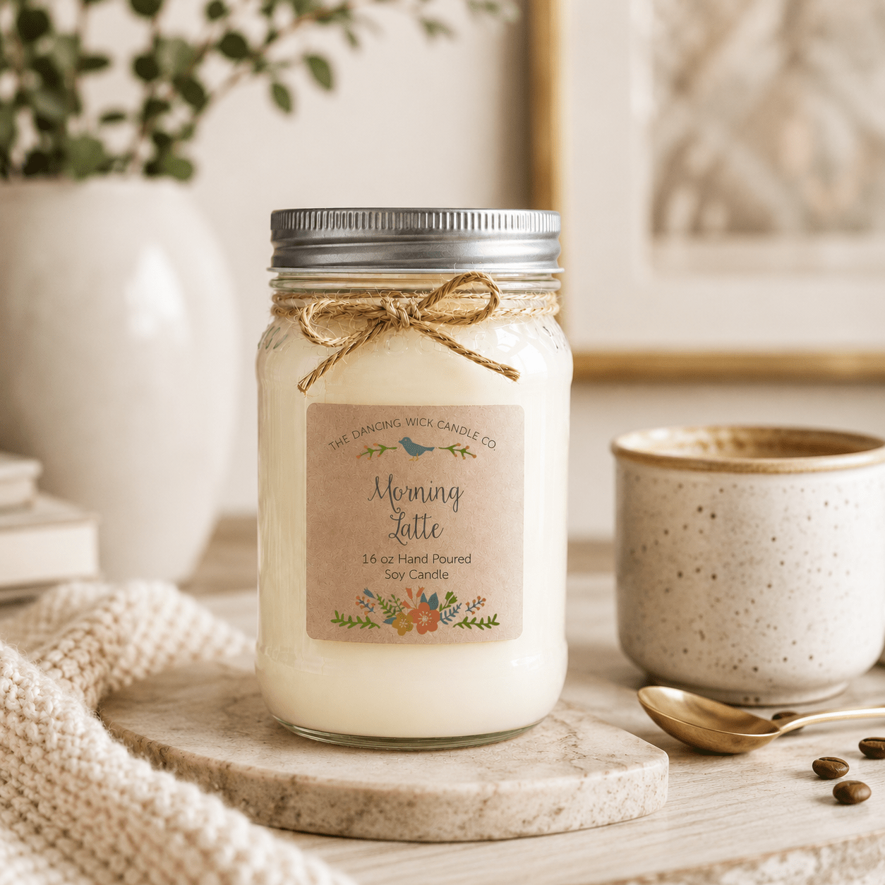 Morning Latte - Spring TDW Candle - The Dancing Wick
