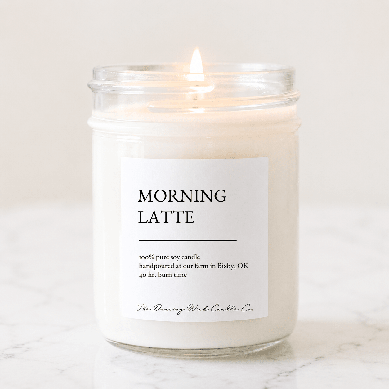 Morning Latte - TDW Signature Candle - The Dancing Wick
