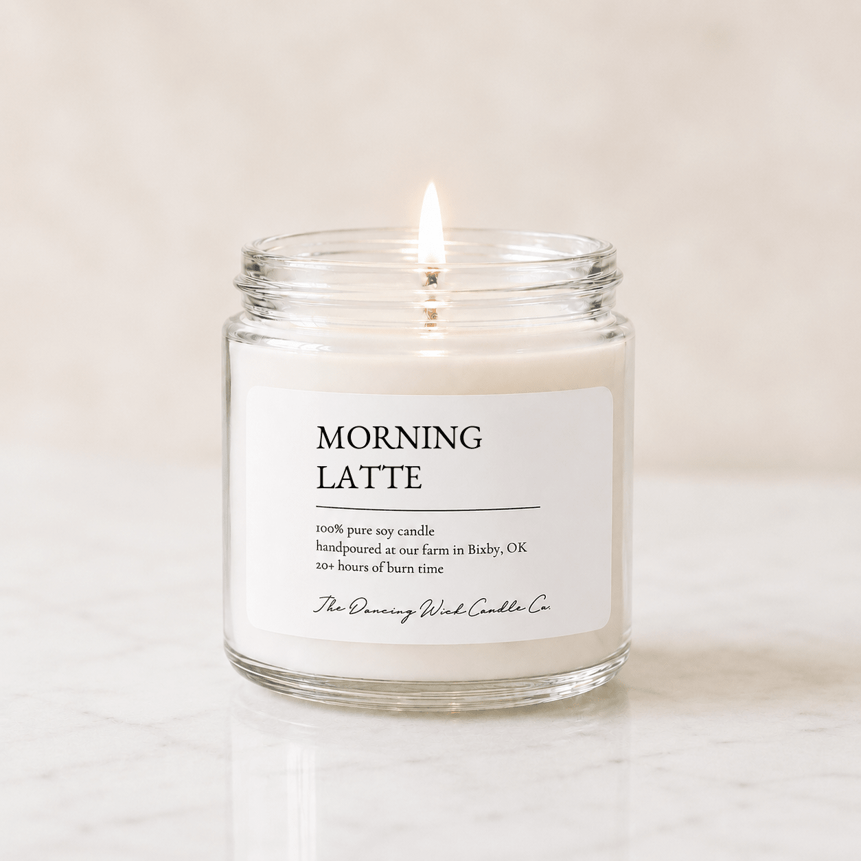 Morning Latte - TDW Signature Candle - The Dancing Wick