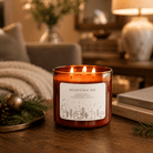 Mountain Air - 3 Wick Christmas Tumbler Candle - The Dancing Wick