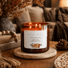 Mountain Air - 3 Wick Fall Pumpkin Candle - The Dancing Wick