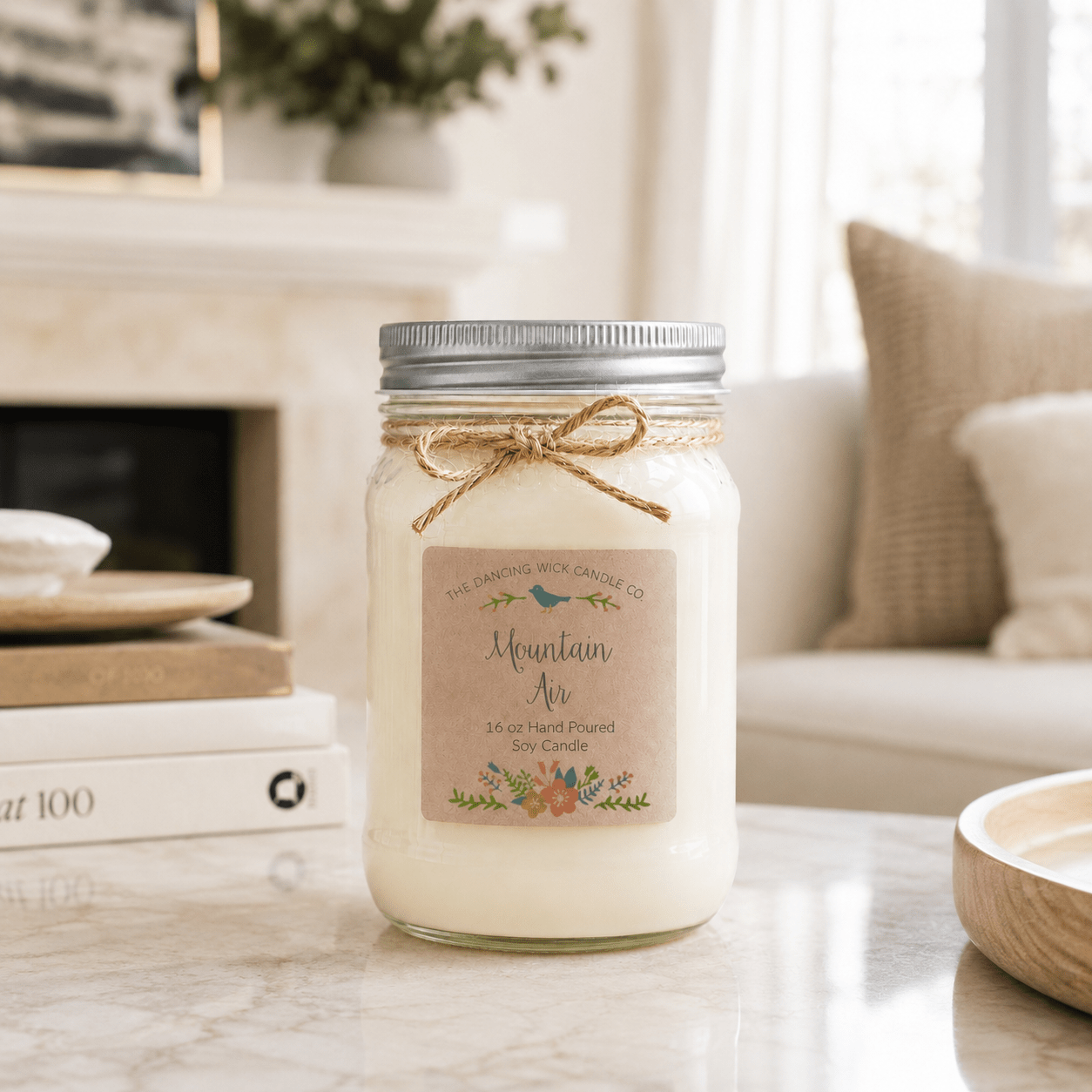 Mountain Air - Spring TDW Candle - The Dancing Wick