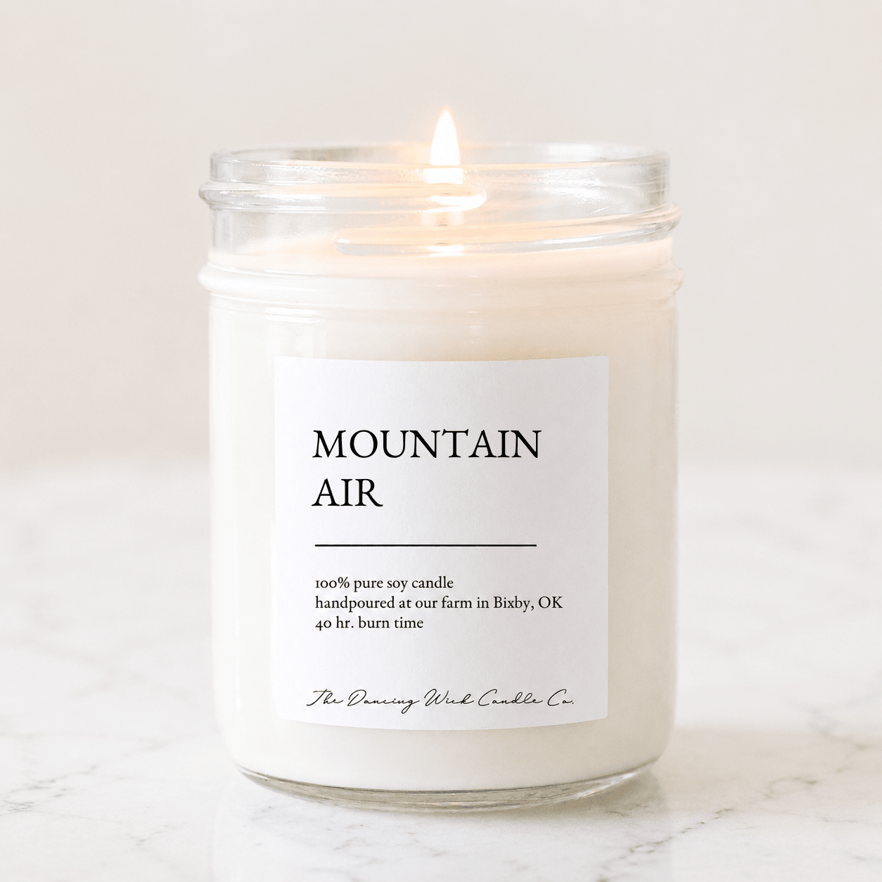 Mountain Air - TDW Signature Candle - The Dancing Wick