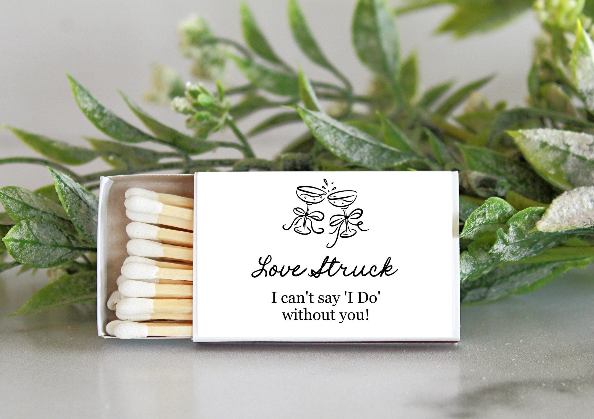 My wedding won't be lit without you Tins - The Dancing Wick