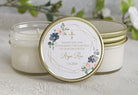 Navy, Blush & Gold Baptism Favors - The Dancing Wick
