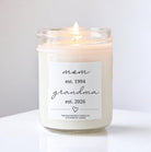 New Grandma Pregnancy Announcement Gift Candle - The Dancing Wick