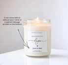No Words Just Hugs Candle - The Dancing Wick