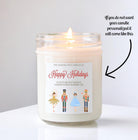 Nutcracker Christmas Candle - The Dancing Wick